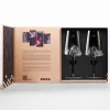 Coffret 2 Verres à vin topographic Mont Blanc & Everest