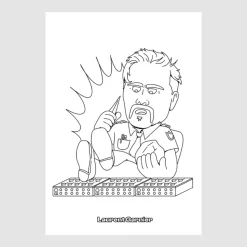 Coloriage - French Touch