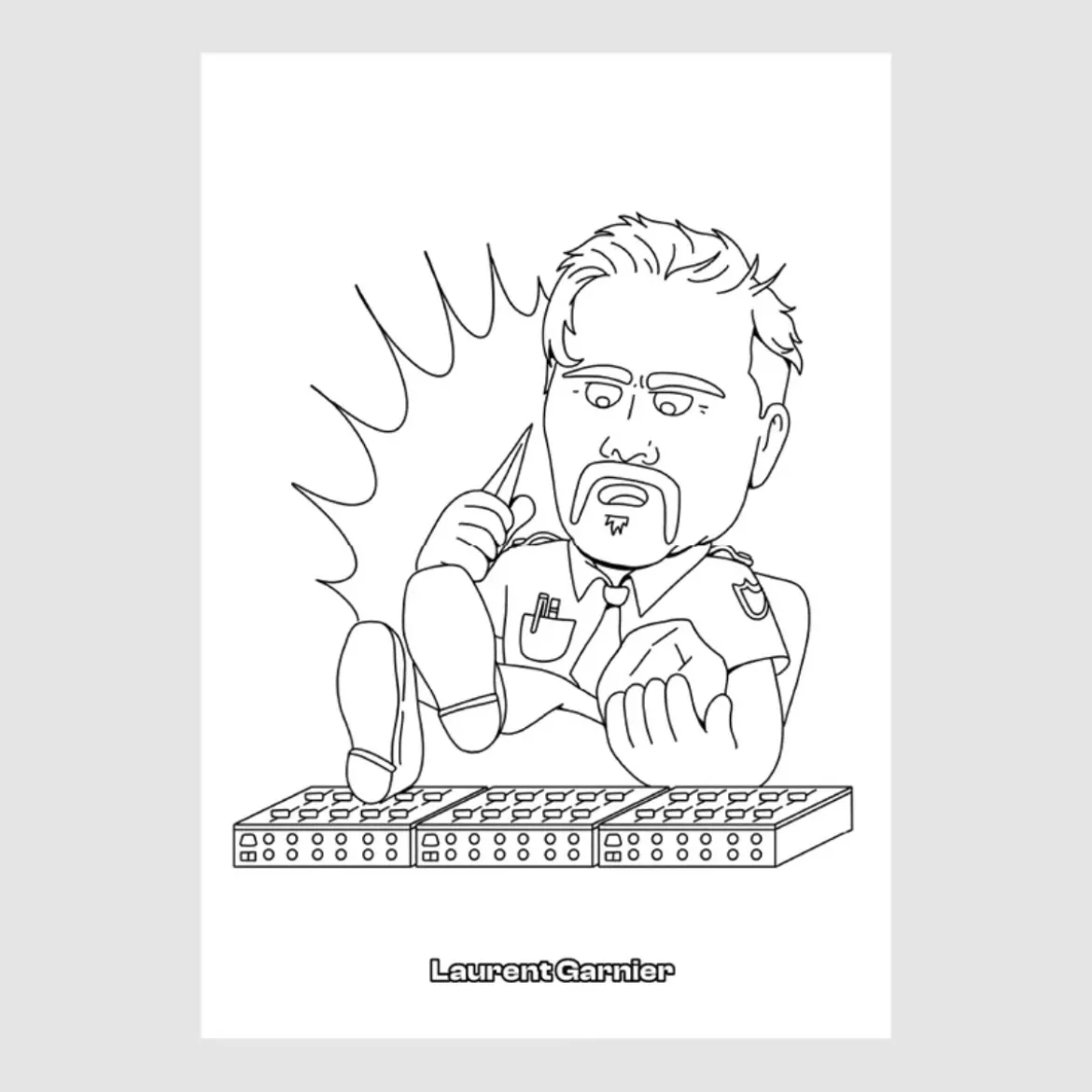 Coloriage - French Touch
