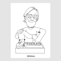Coloriage - French Touch