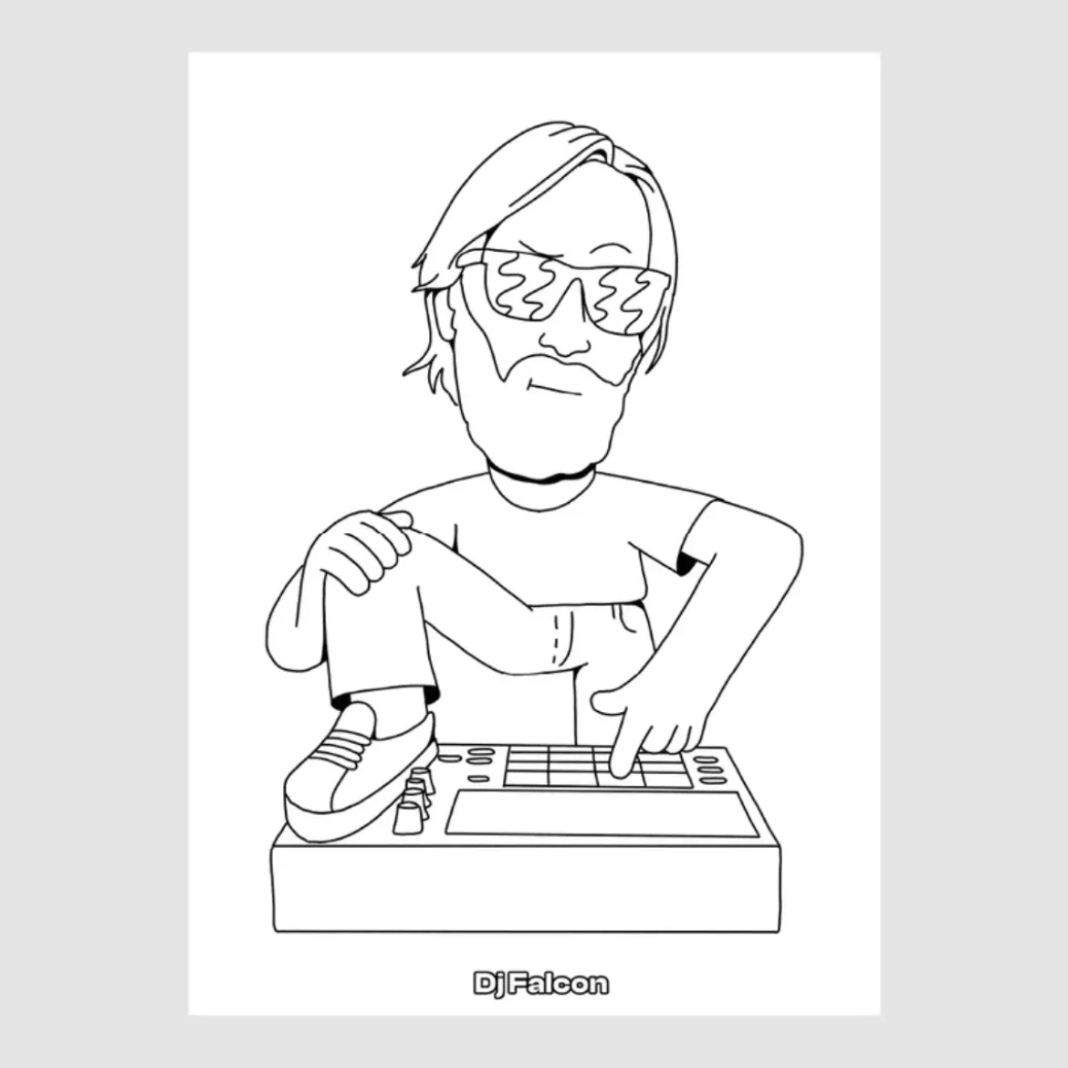 Coloriage - French Touch