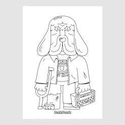 Coloriage - French Touch