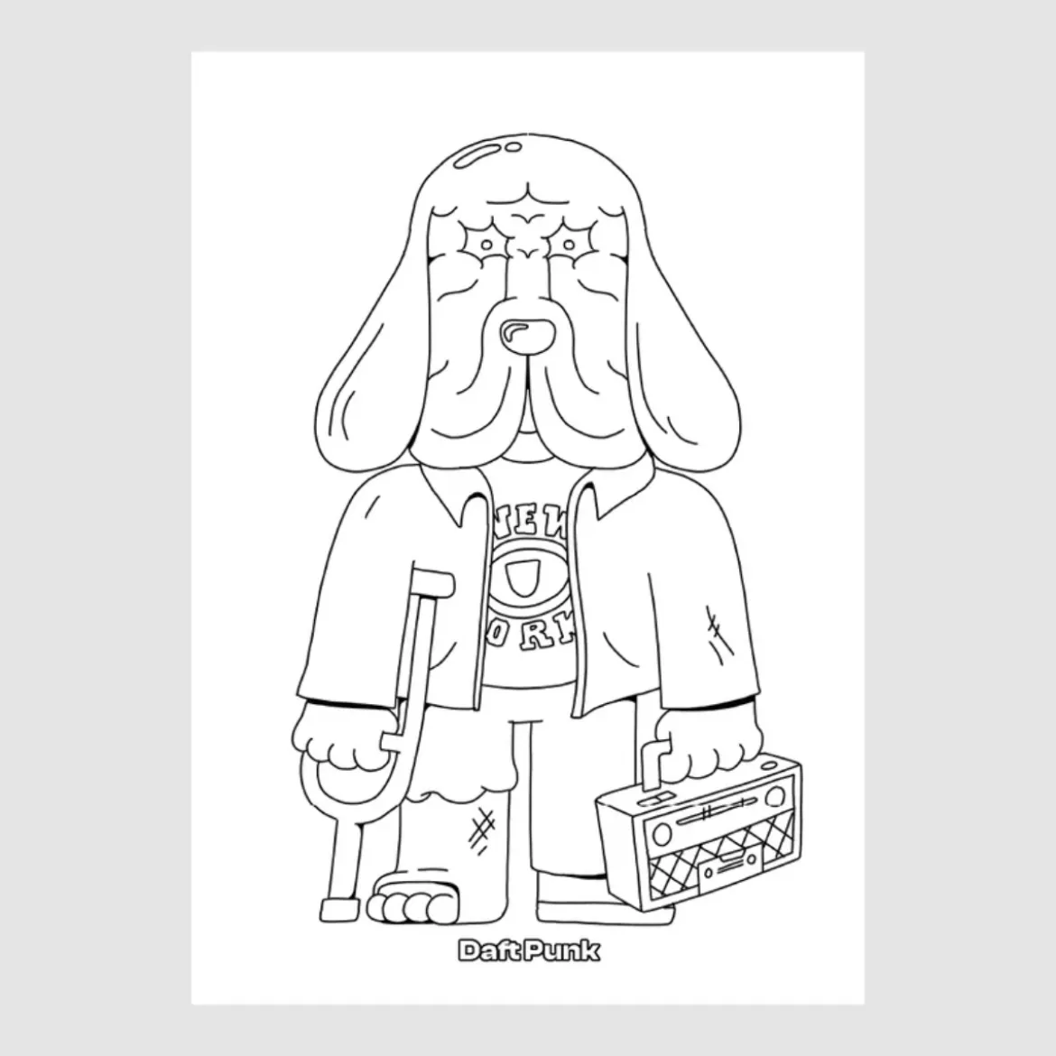 Coloriage - French Touch