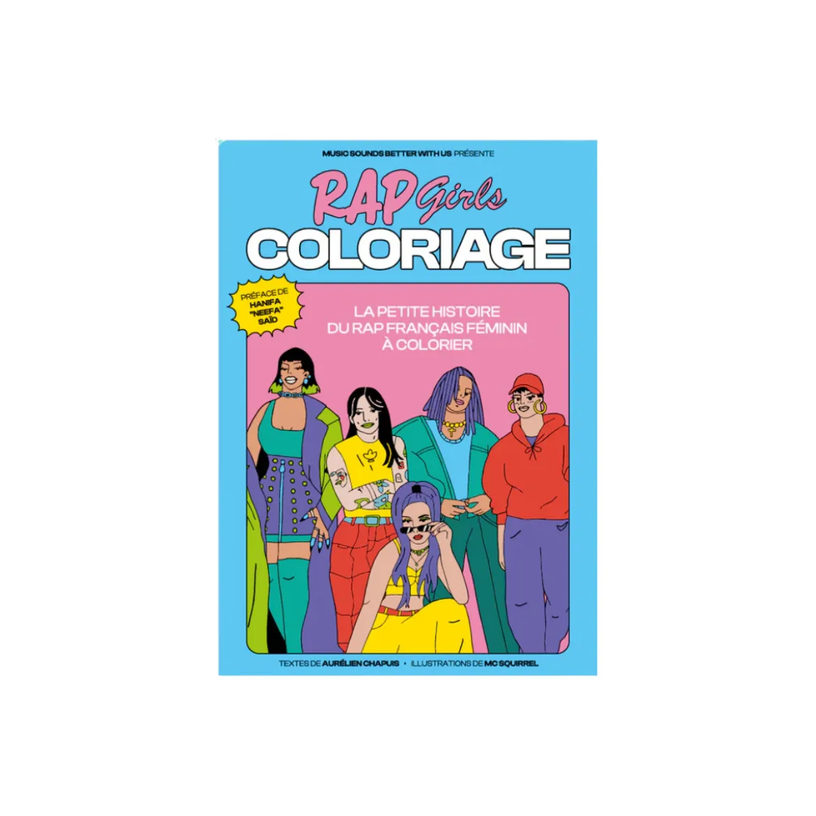 Coloriage - Rap Girls