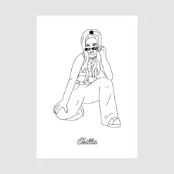 Coloriage - Rap Girls