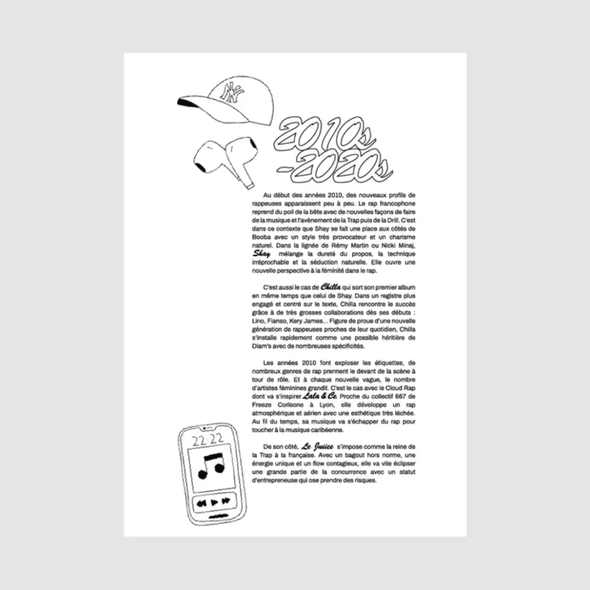 Coloriage - Rap Girls