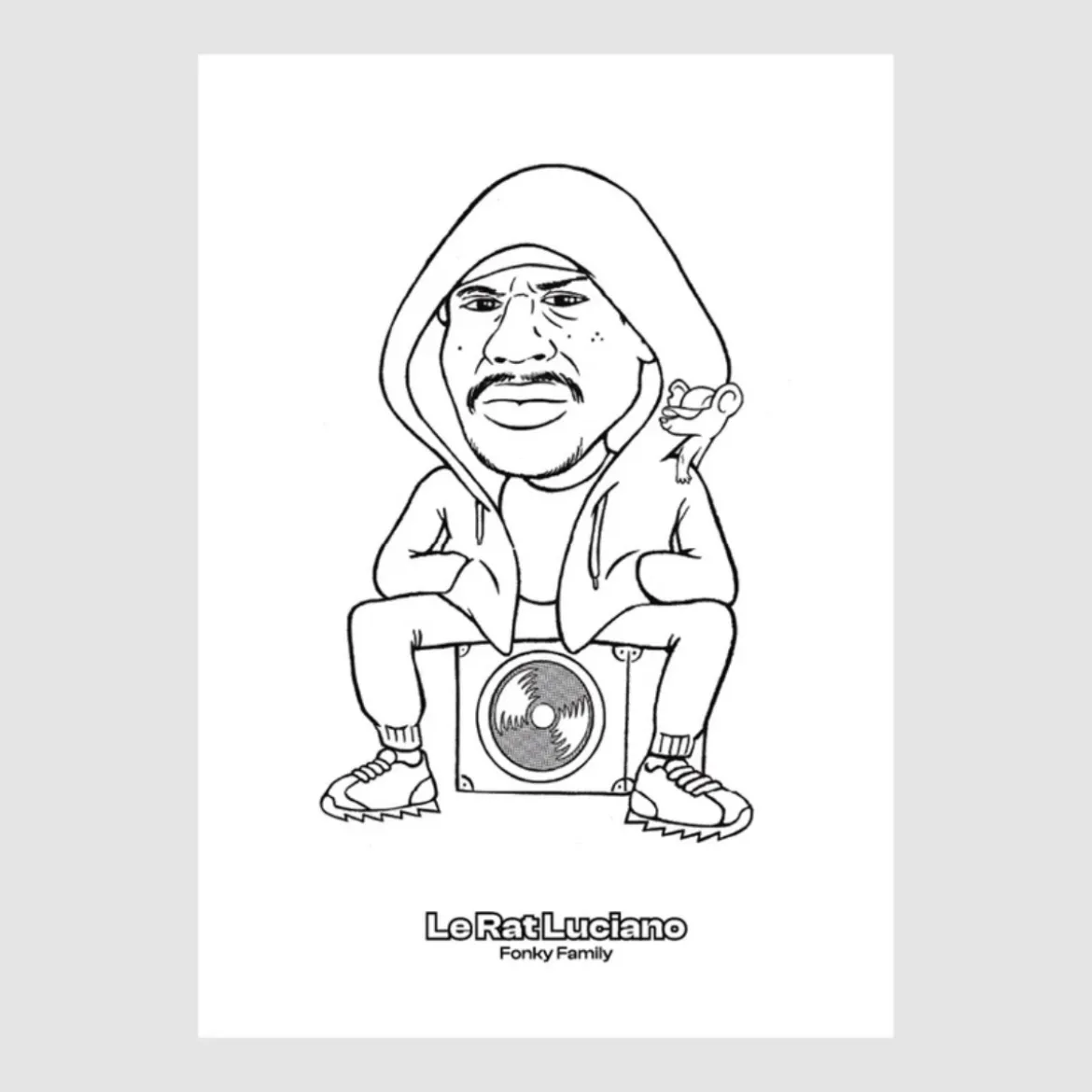 Coloriage - Rap Marseille