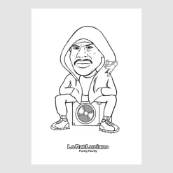 Coloriage - Rap Marseille