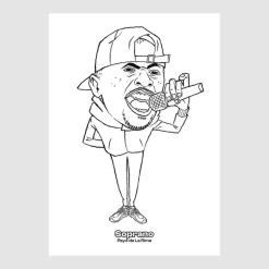 Coloriage - Rap Marseille