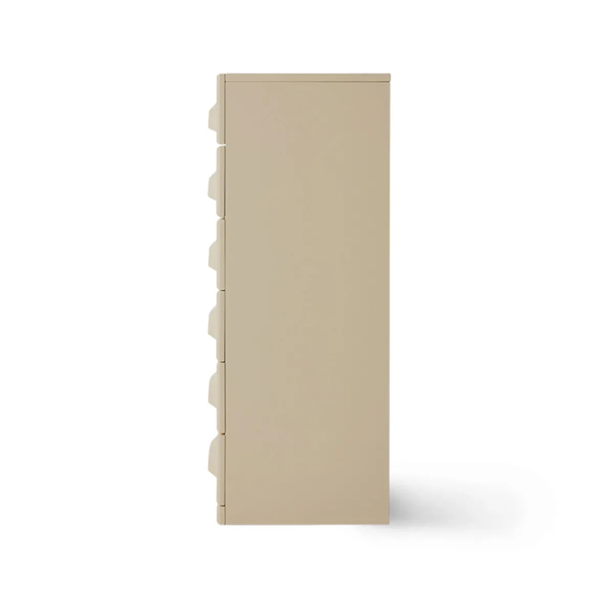 Commode Space 6 Tiroirs - 45 x 40.5 x 97.5 cm - Crème