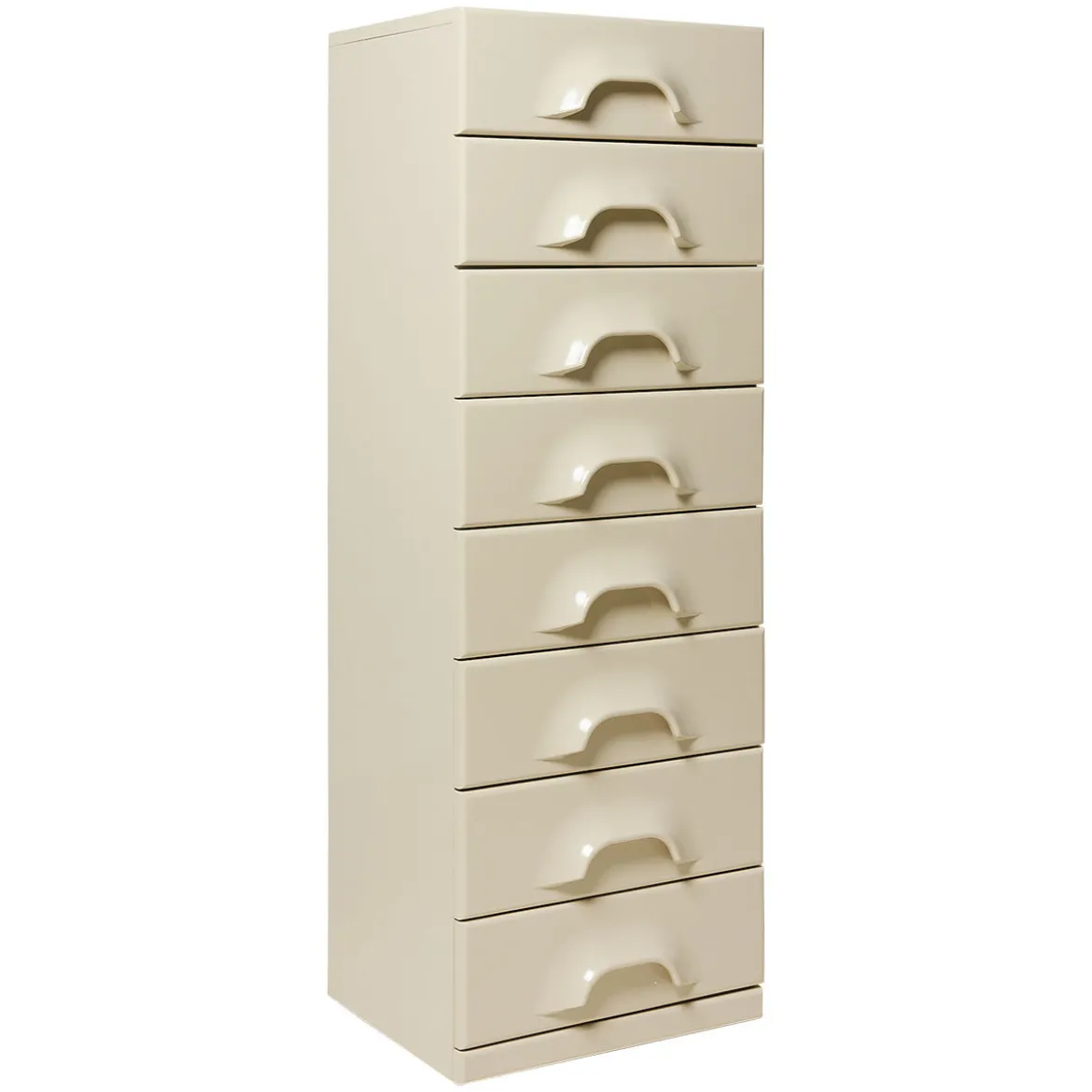 Commode 8 Tiroirs - Crème