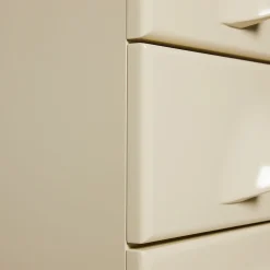 Commode 8 Tiroirs - Crème