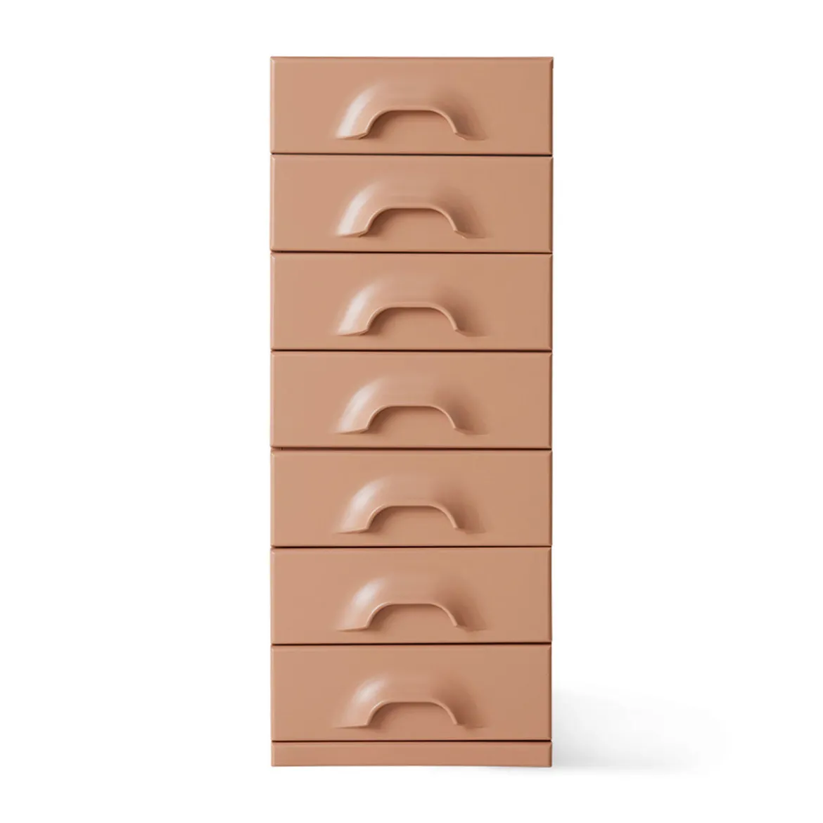 Commode 7 Tiroirs - 45 x 40.5 x 113 cm - Blush