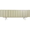 Console / Meuble télé - 159,5 x 40 x 55 cm - Vert Olive