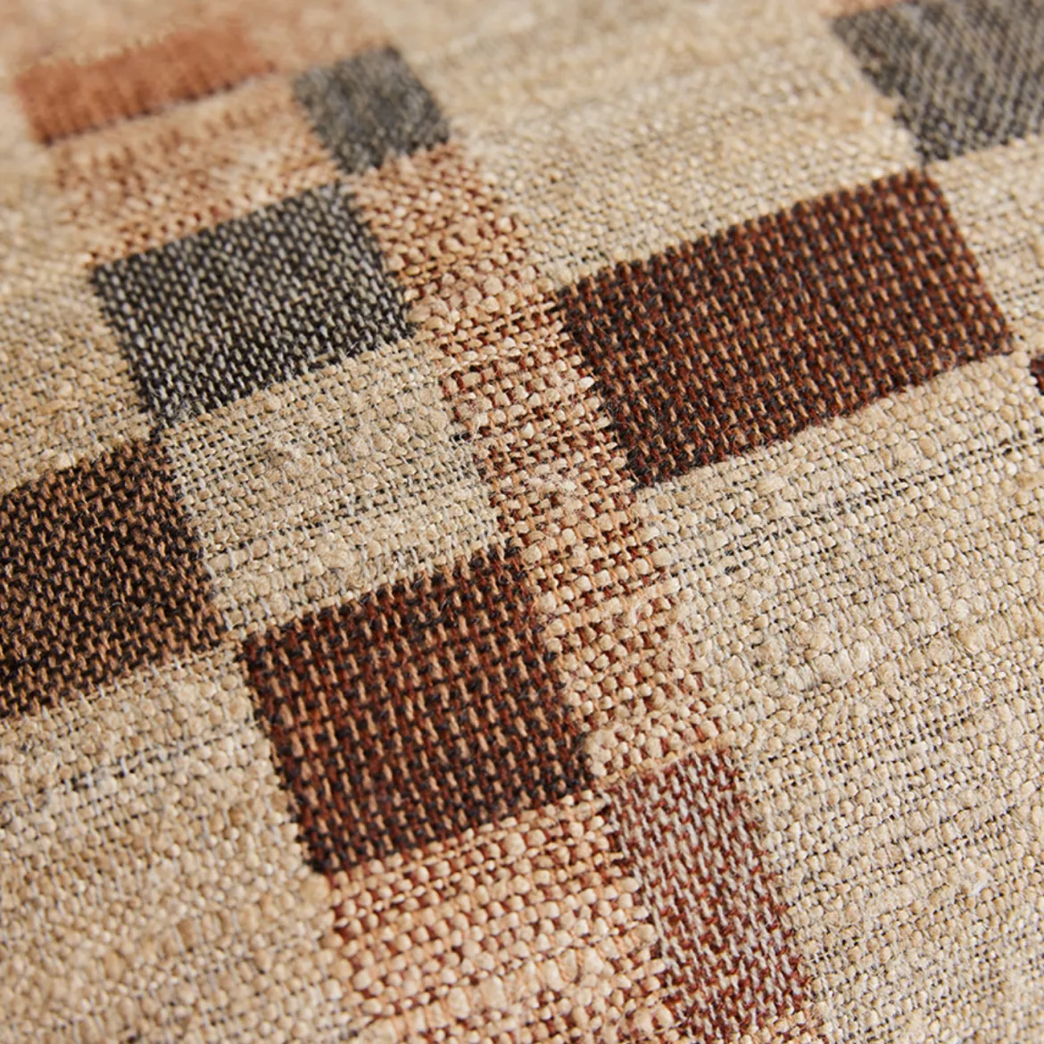 Coussin en Soie Rural - 40x25 cm