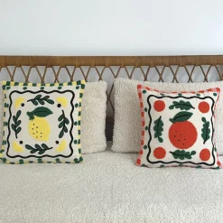 Coussin Influence Citron - 40 x 40 cm