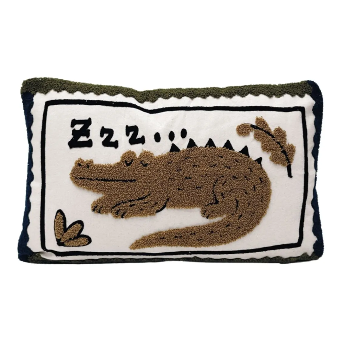 Coussin Influence Croco - 30 x 50 cm