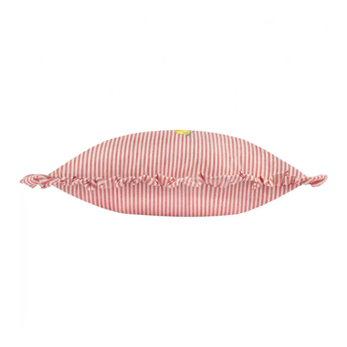 Coussin Les fruités brodé Citrons - 30 x 50 cm