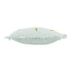Coussin Les fruités brodé Oranges - 30 x 50 cm