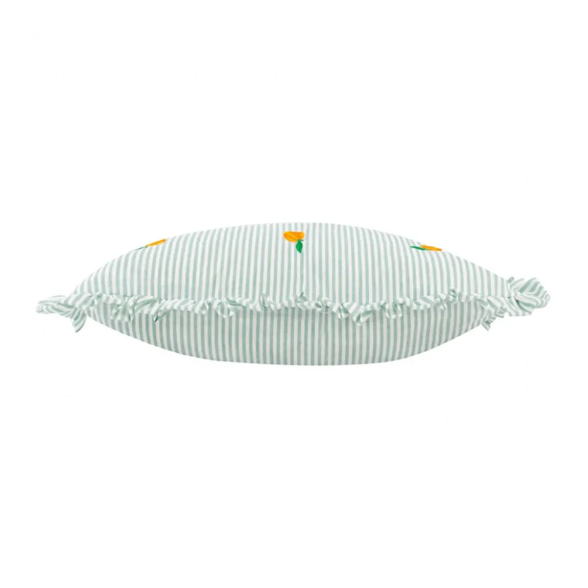 Coussin Les fruités brodé Oranges - 30 x 50 cm
