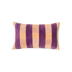 Coussin Velours Rayé Midsummer - 50x30 cm
