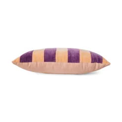 Coussin Velours Rayé Midsummer - 50x30 cm