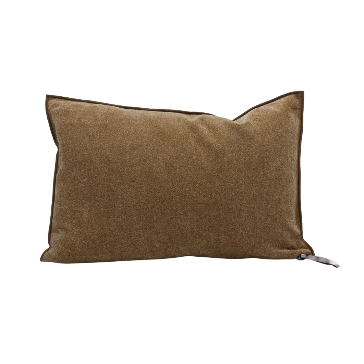 Coussin Vice Versa - Chenille Dimore - Havane 40x60 cm
