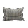 Coussin Vice Versa - Drap de Laine - Highlander Smog 40x60 cm
