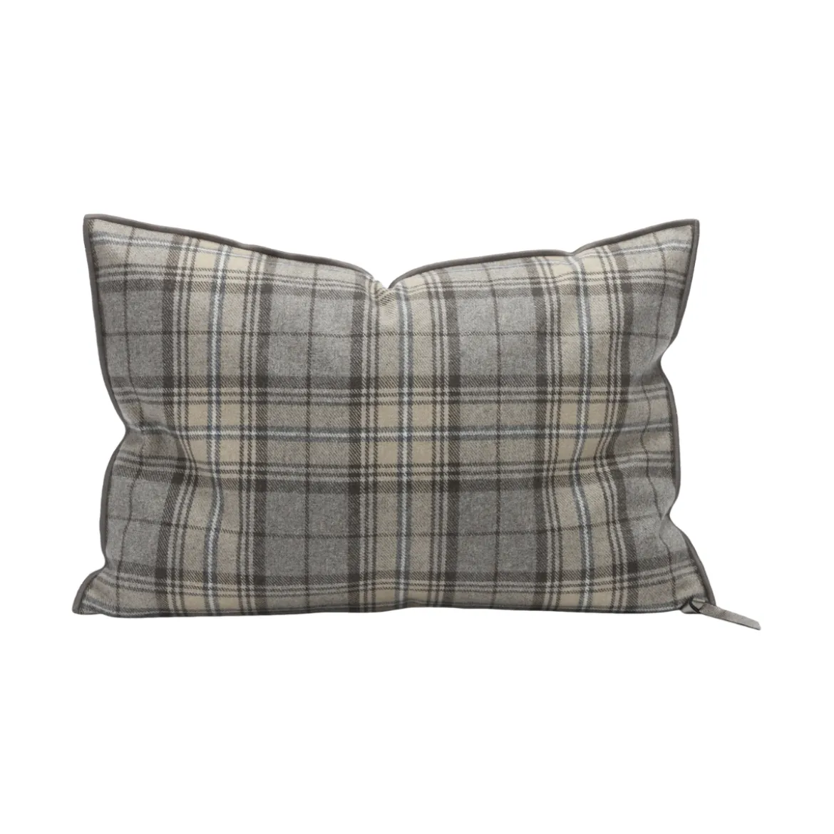 Coussin Vice Versa - Drap de Laine - Highlander Smog 40x60 cm