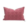 Coussin Vice Versa - Jacquard Stone Washed - Rose Thé