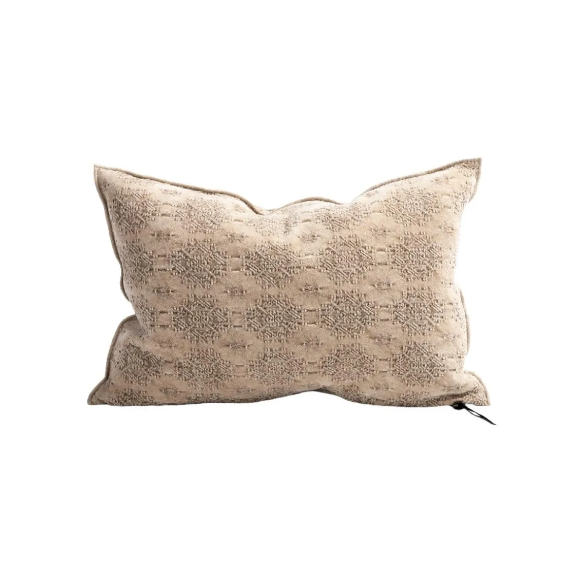 Coussin Vice Versa - Jacquard Stone Washed - Nude