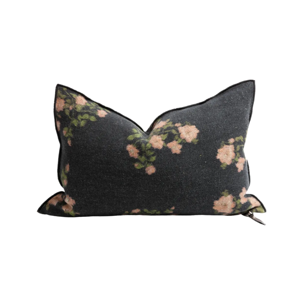 Coussin Vice Versa - Lin Wasabi - Les Roses Thé