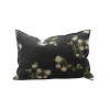 Coussin Vice Versa - Lin Wasabi - Les Roses Crème