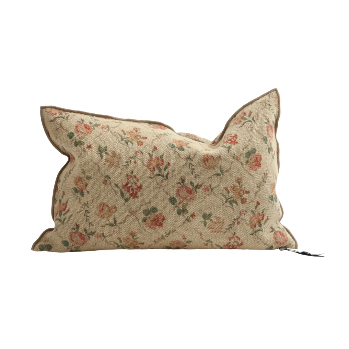 Coussin Vice Versa - Lin Wasabi - Jardin Secret Orgeat