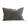 Coussin Vice Versa - Toile de berger - Brownie givré 40x60 cm