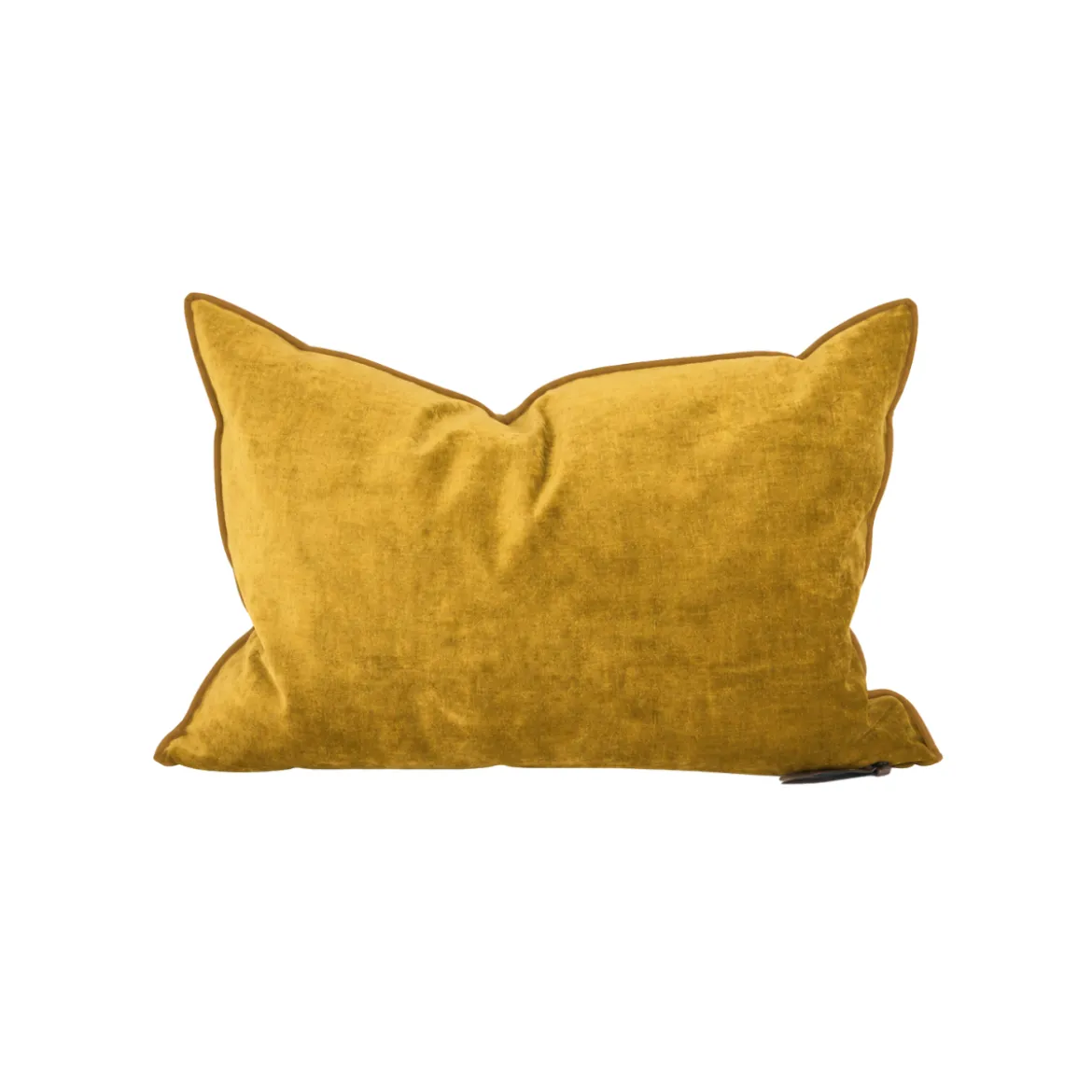 Coussin Vice Versa - Velours Royal - Ocre
