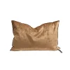 Coussin Vice Versa - Velours Royal - Havane