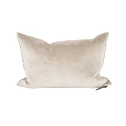 Coussin Vice Versa - Velours Royal - Ciment