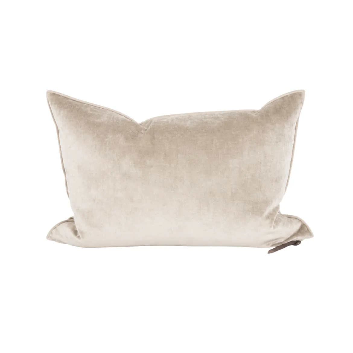 Coussin Vice Versa - Velours Royal - Ciment