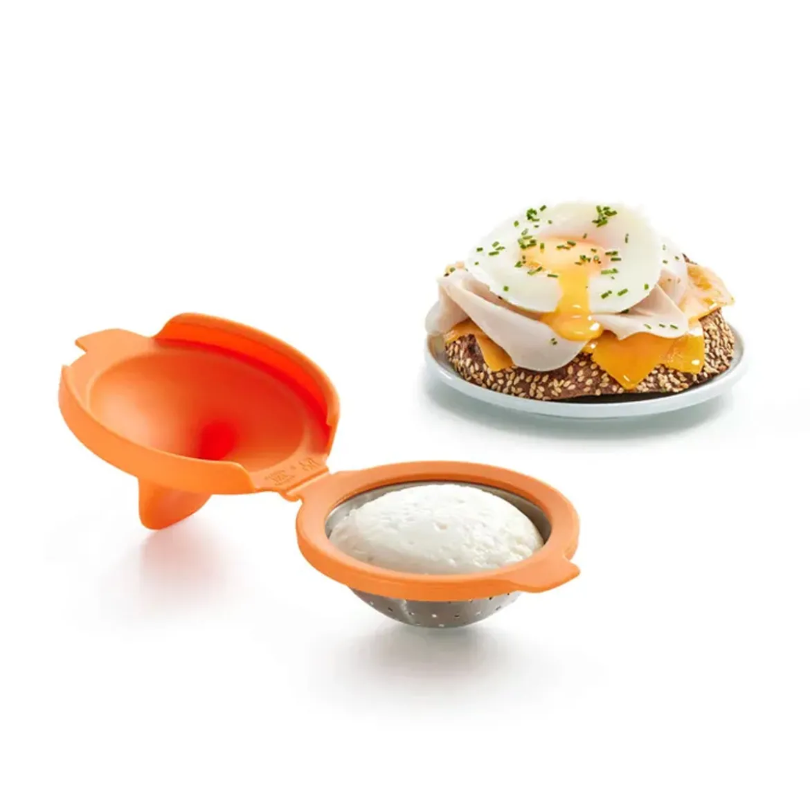 Cuit oeuf poché - Orange