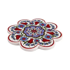 Dessous de plat - Rouge & Bleu
