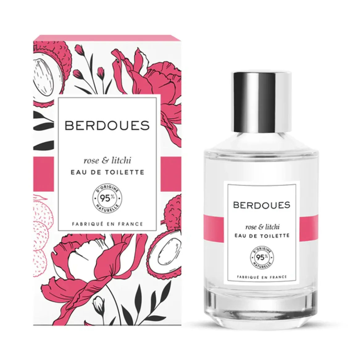 Eau de toilette - Rose, Litchi - 100 ml