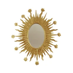 Exvoto Miroir Céleste Or