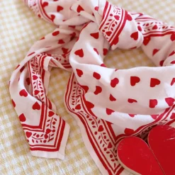 Foulard Love Cherry - 50 cm