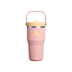 Gourde IceFlow™ Flip Straw 2.0 - Peach Rose