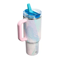 Gourde Quencher H2.0 - ProTour Flip Straw Tumbler - Sea Glass Plume 1,18L