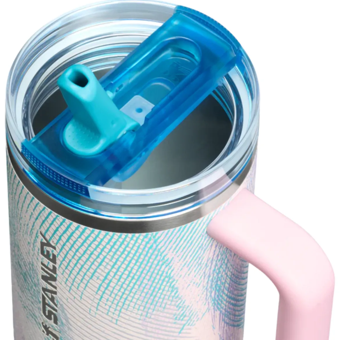 Gourde Quencher H2.0 - ProTour Flip Straw Tumbler - Sea Glass Plume 1,18L