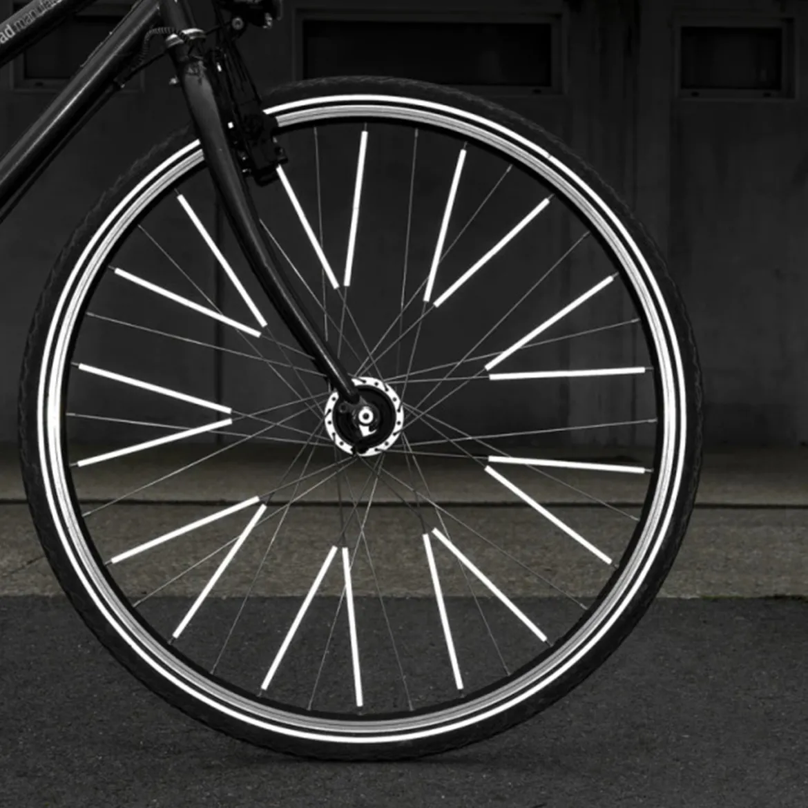Grands Réflecteurs pour vélo - Gris Anthracite