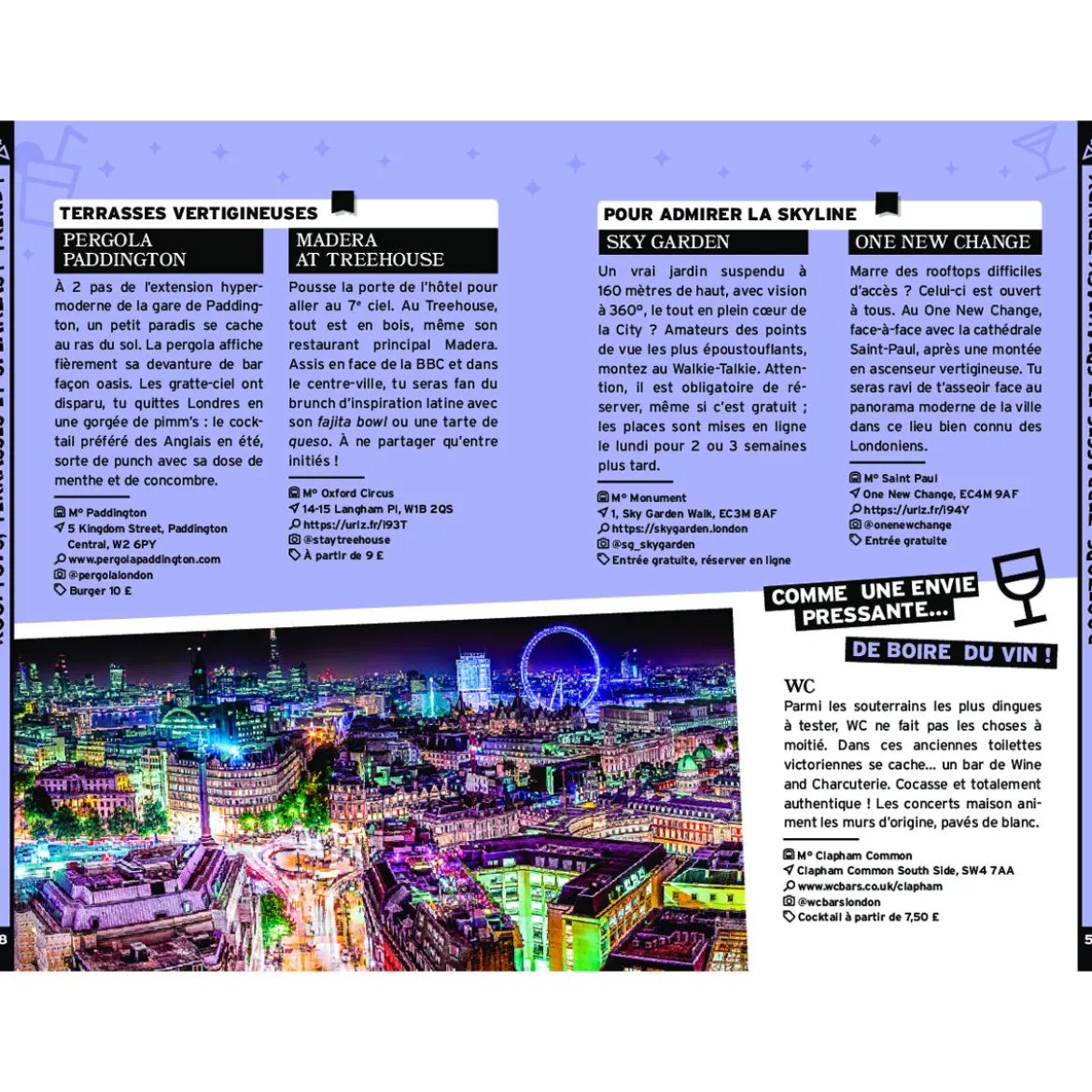 Guide touristique On Se Casse ! Les Meilleurs Spots À Londres