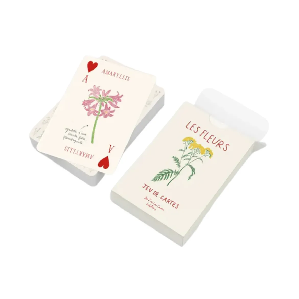 Jeu de cartes Les Fleurs - Zoé de Las Cases